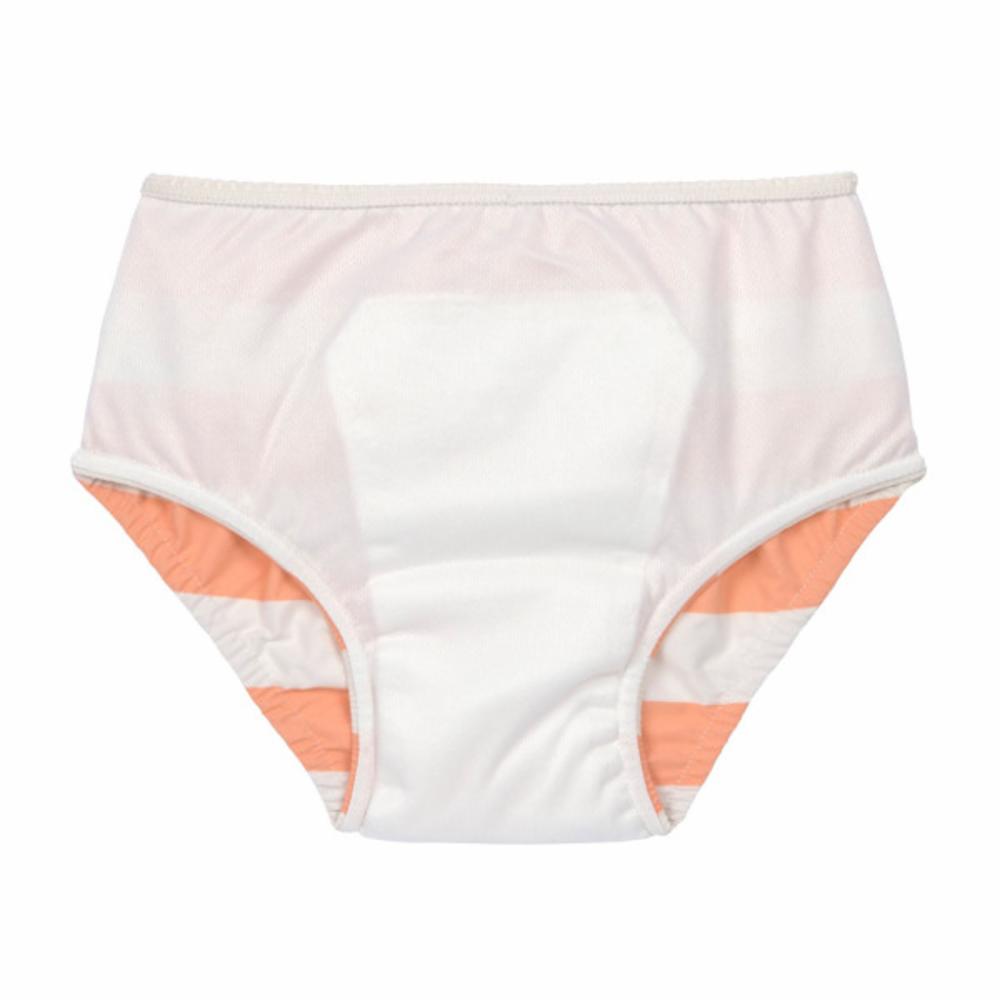 Lässig Uimavaippa - Block Stripes peach, 3-6 kk, koko 62/68