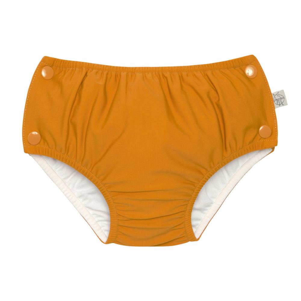 Lässig Snap Swim diaper, Gold, 12 mo