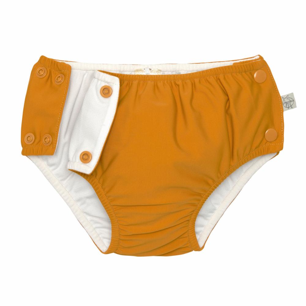 Lässig Snap Swim diaper, Gold, 12 mo