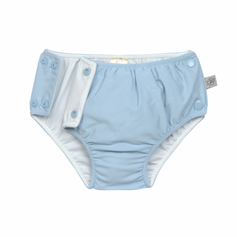 Lässig Snap Swim diaper, Sky Blue, 6 mo