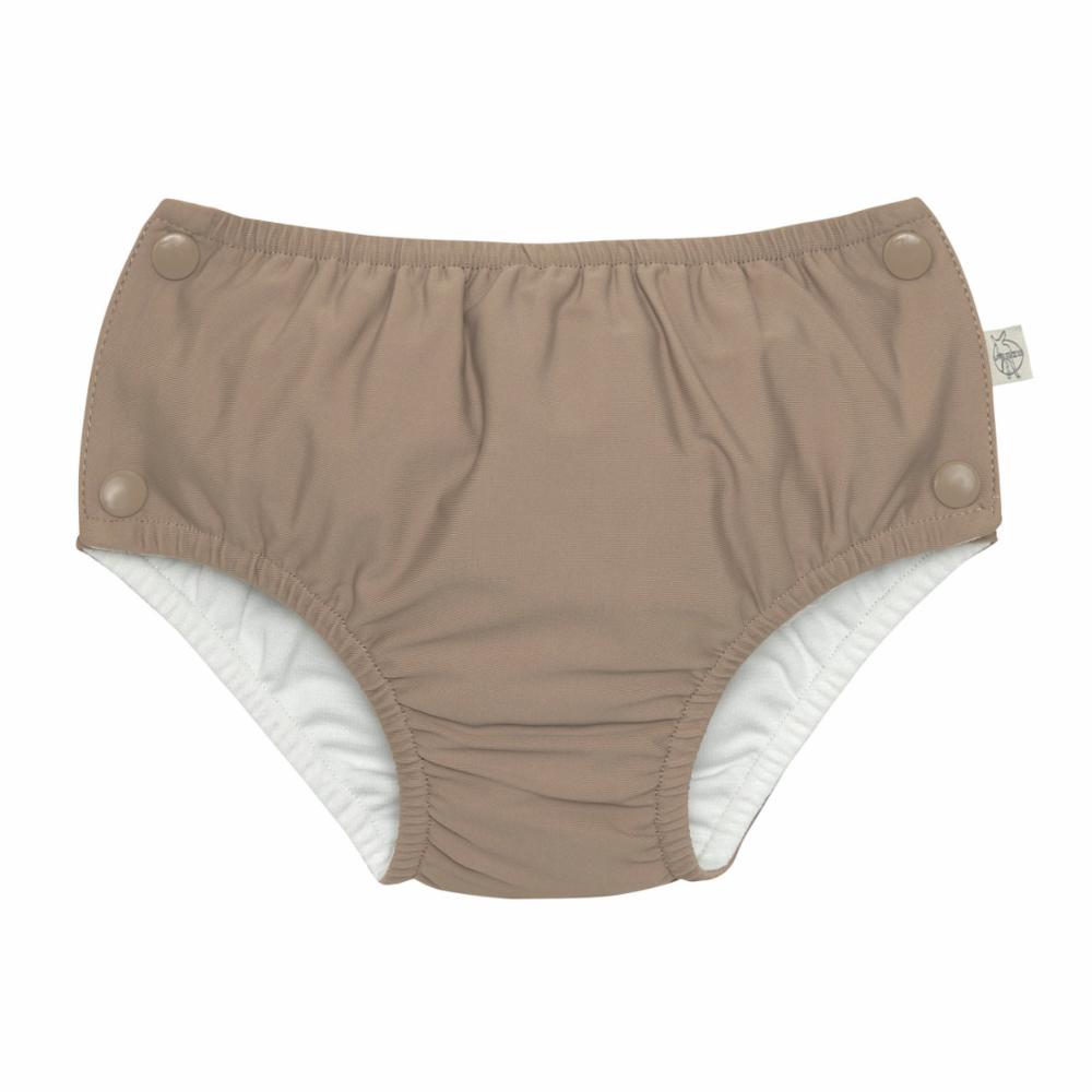 Lässig Snap Swim diaper, Choco, 12 mo