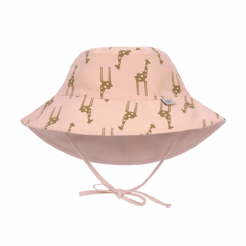 Lässig UV-hattu - Giraffe rose, 19-36 kk, koko 50/51