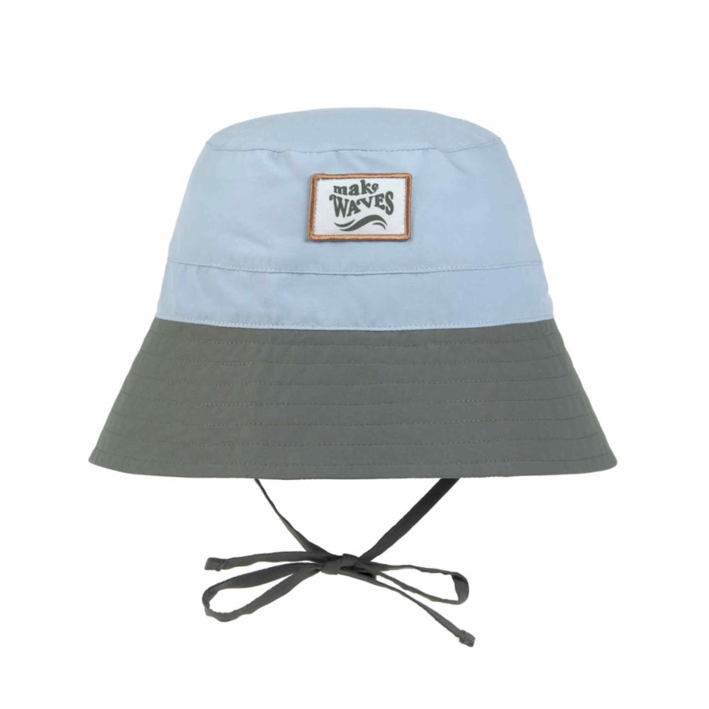 Lässig UV-hattu - Sky blue-olive - 0-6 kk