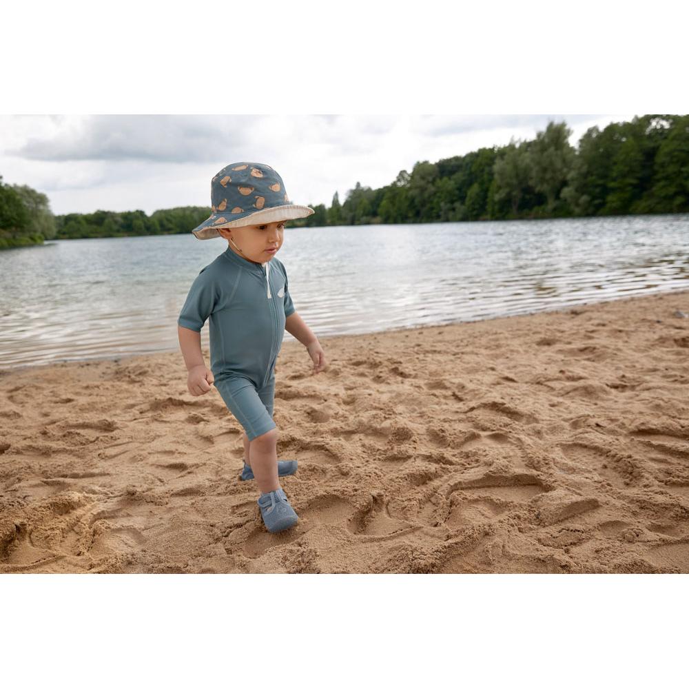 Lässig UV Swimsuit - Whale Blue, 13-18 mo, size 86