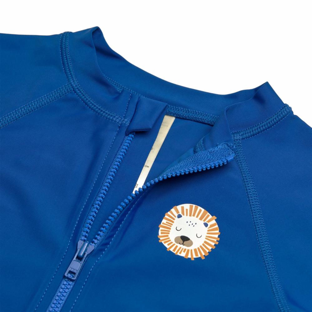 Lässig UV-uimapuku pitkähihainen - Blue, 7-12 kk, koko 74/80