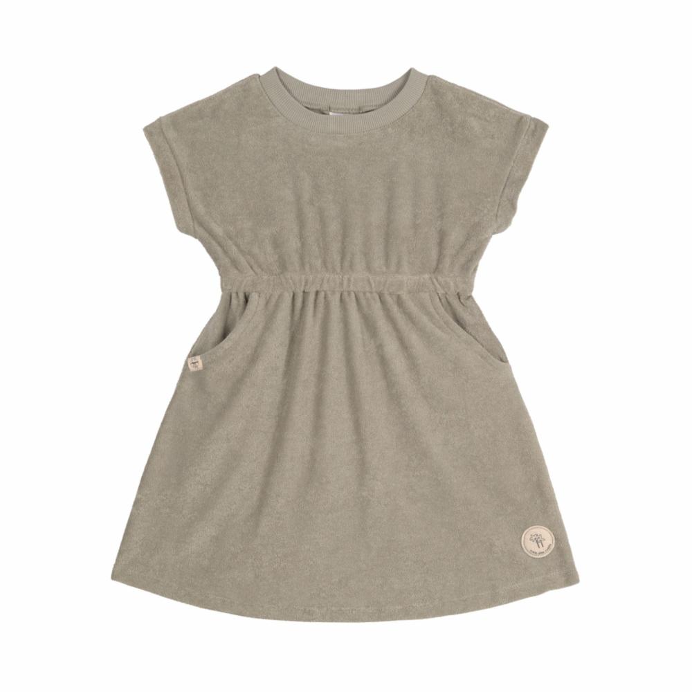 Lässig Mekko Frotee - Olive - 12 kk