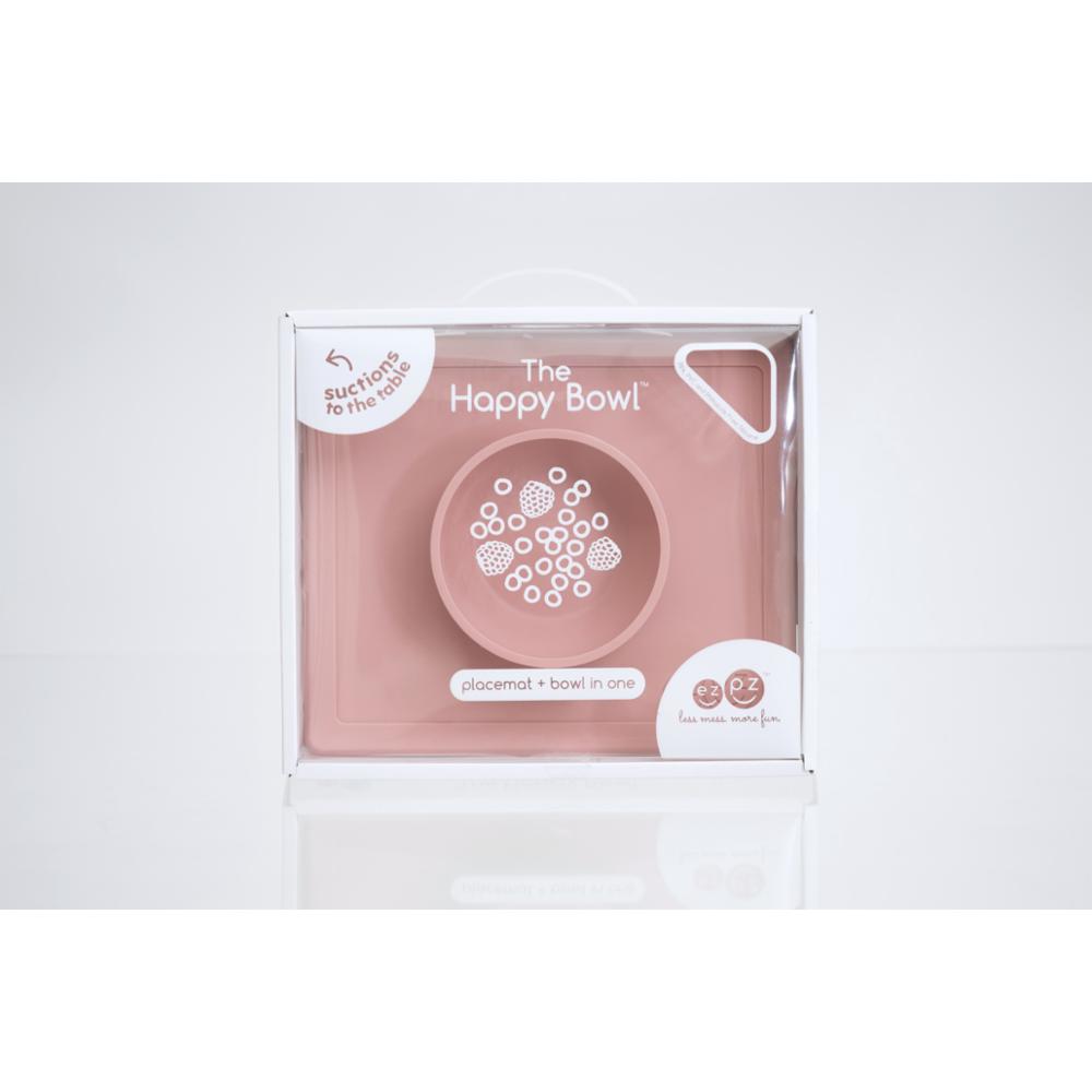 ezpz Mini Bowl lasten ruokakulho + ruokailualusta - Blush