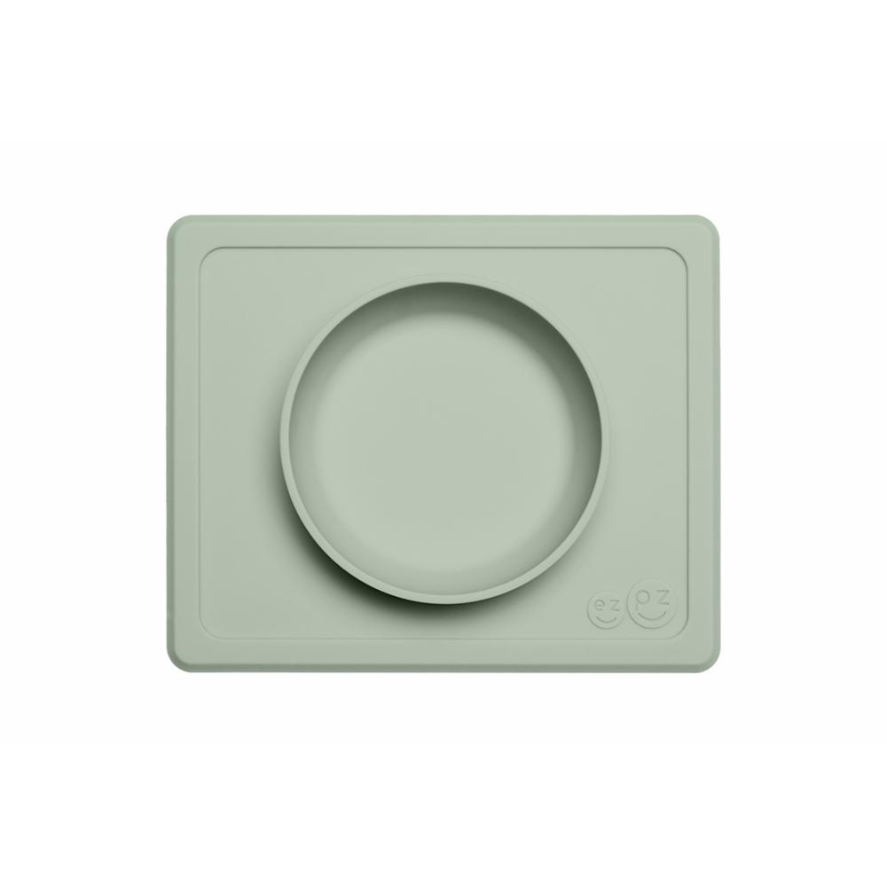 ezpz Mini Bowl lasten ruokakulho + ruokailualusta - Sage