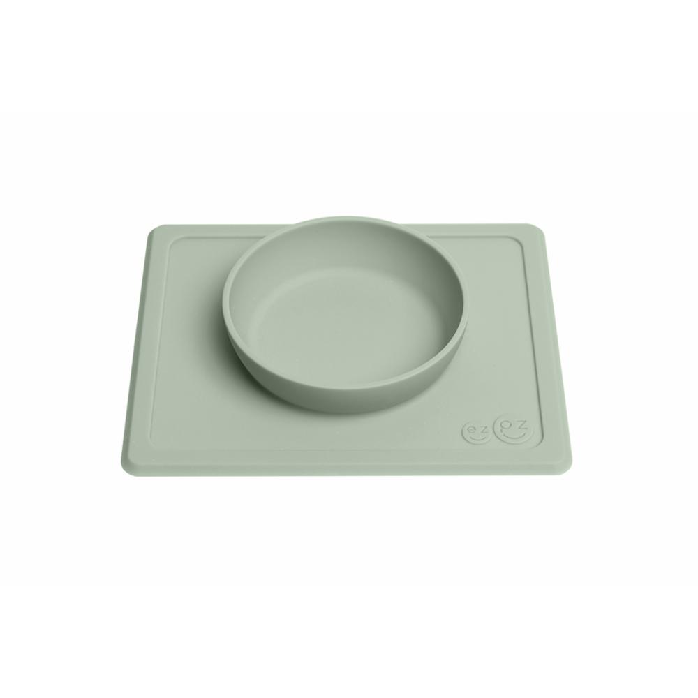 ezpz Mini Bowl lasten ruokakulho + ruokailualusta - Sage