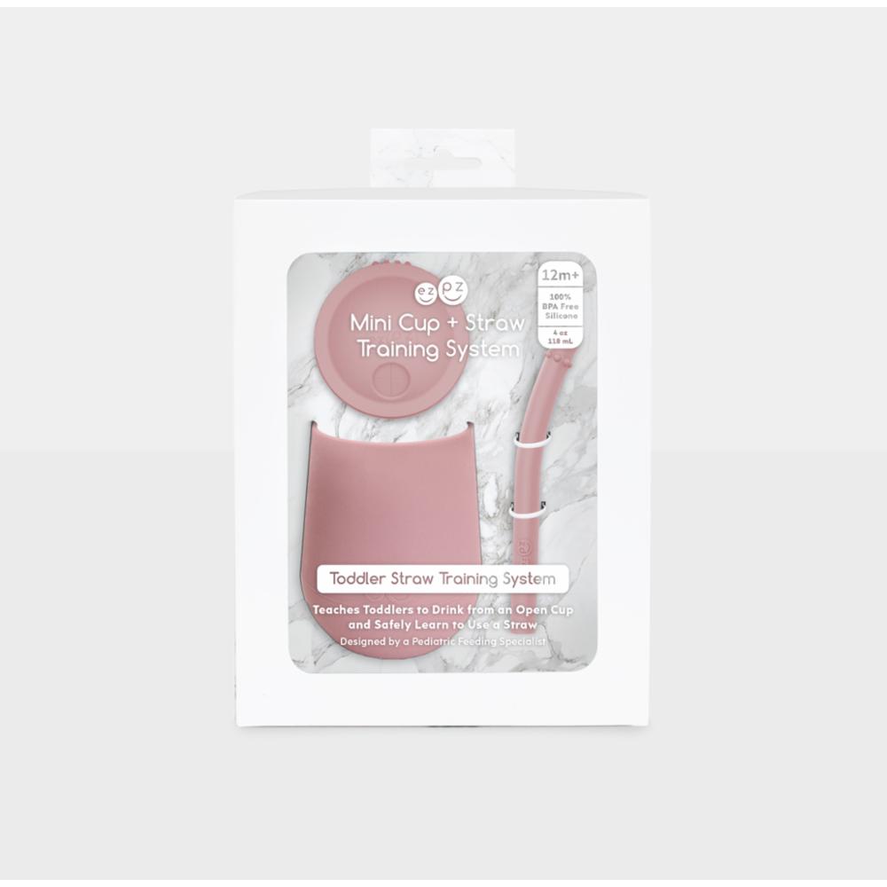 ezpz Mini Cup & Straw training Pillimuki - Blush