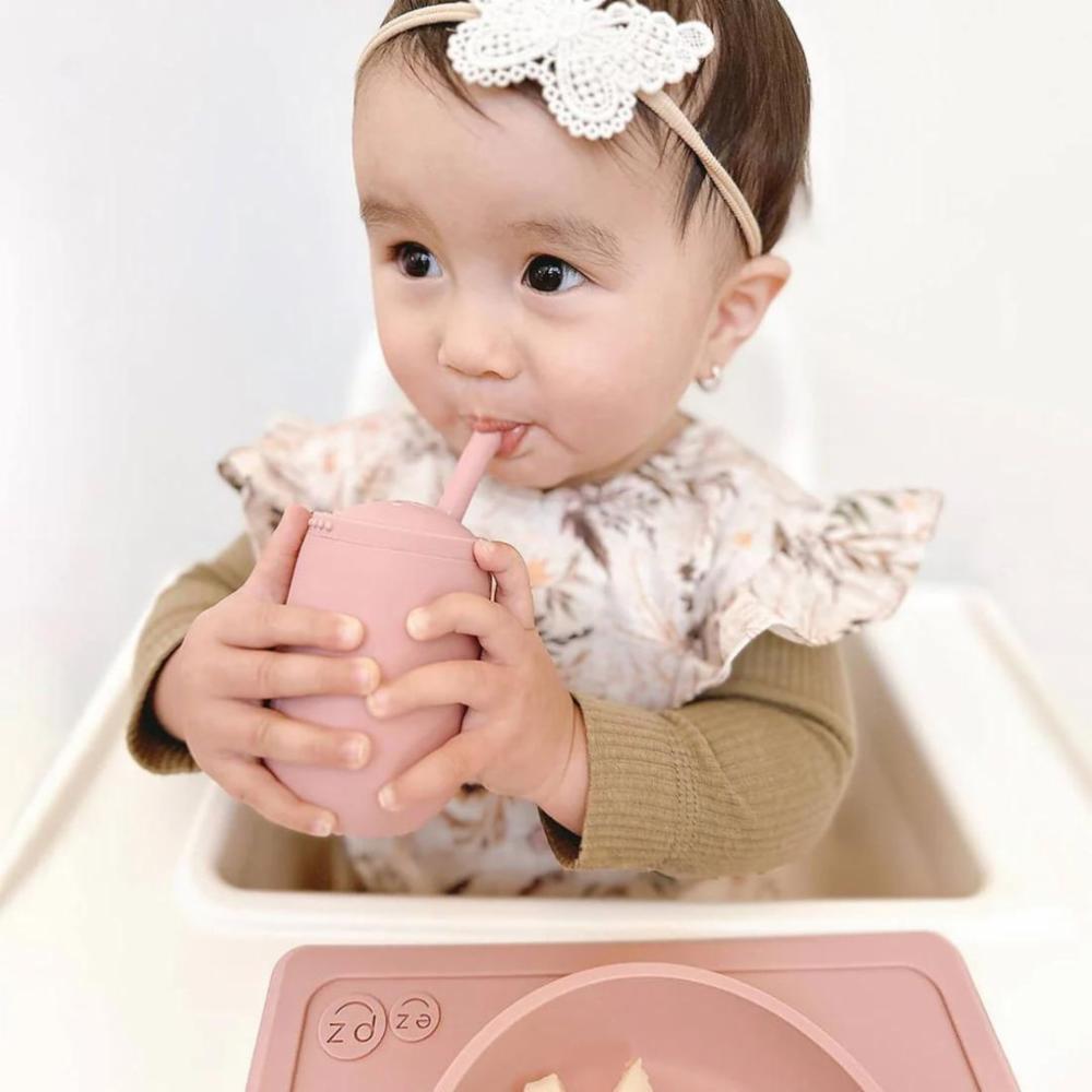 ezpz Mini Cup & Straw training Pillimuki - Blush
