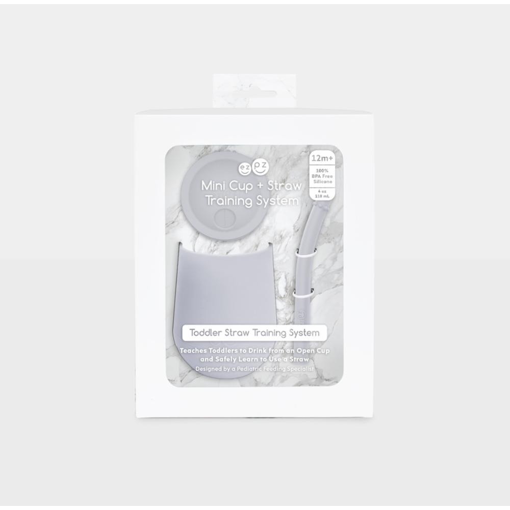 ezpz Mini Cup & Straw training Pillimuki - Pewter