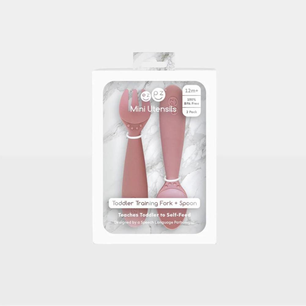 ezpz Mini UtenSils - Blush