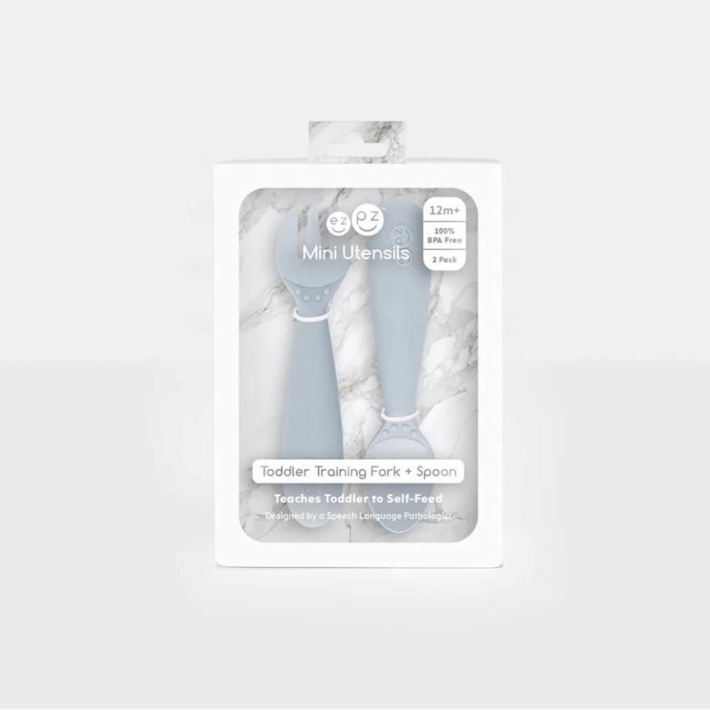 ezpz Mini UtenSils - Pewter