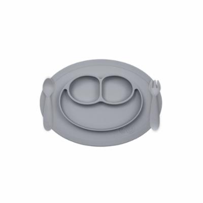 ezpz Mini Feeding Set - Gray