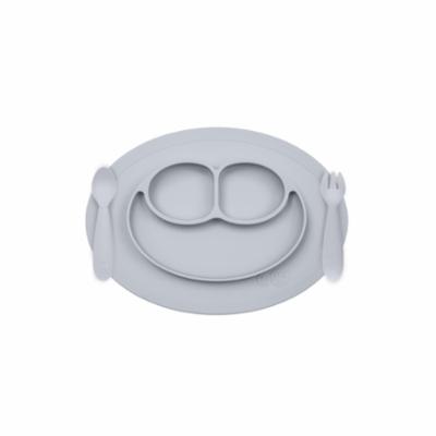 ezpz Mini Feeding Set - Pewter