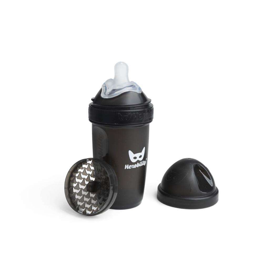 Herobility Tuttipullo 240ml - Musta