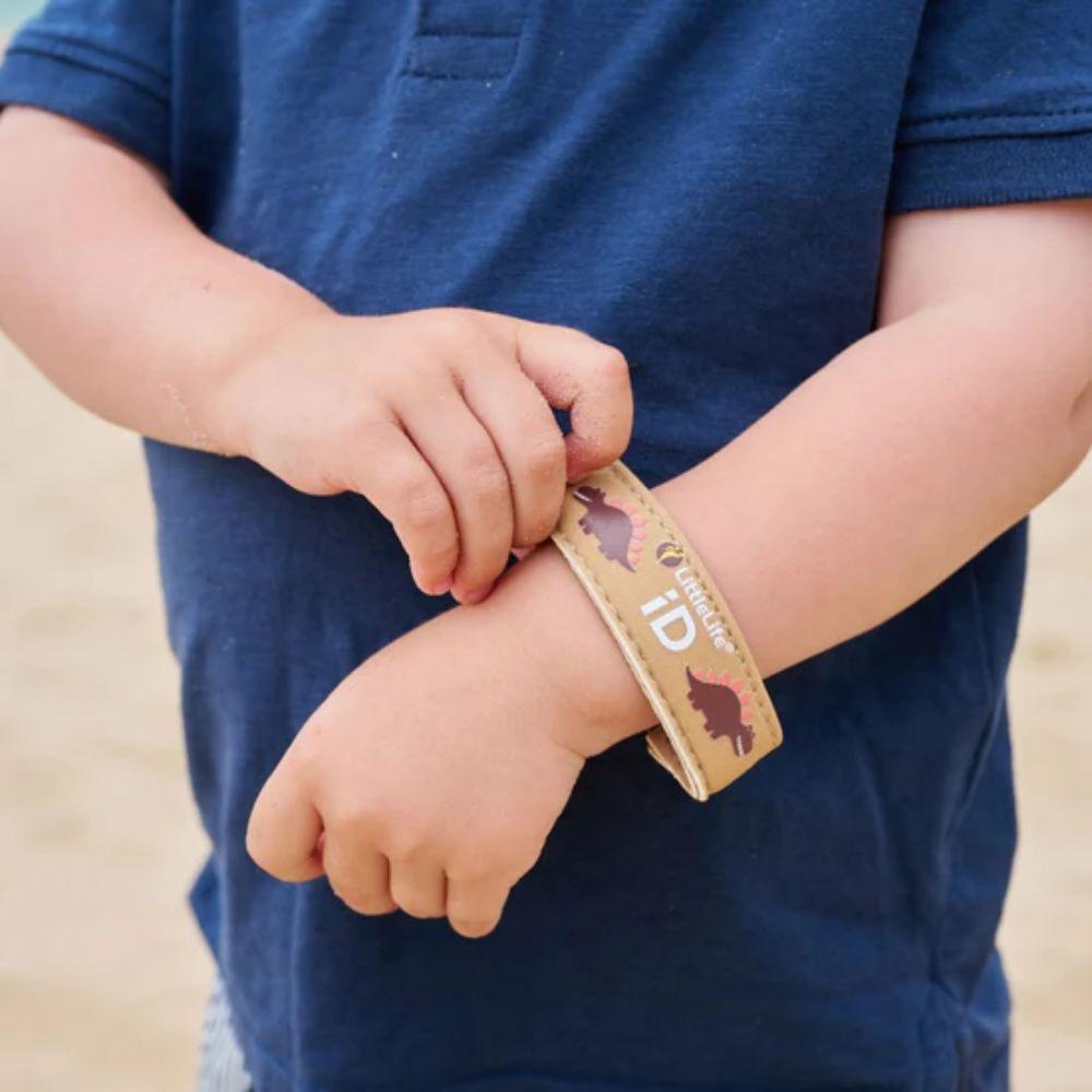 LittleLife Safety ID Bracelet - Dinosaur