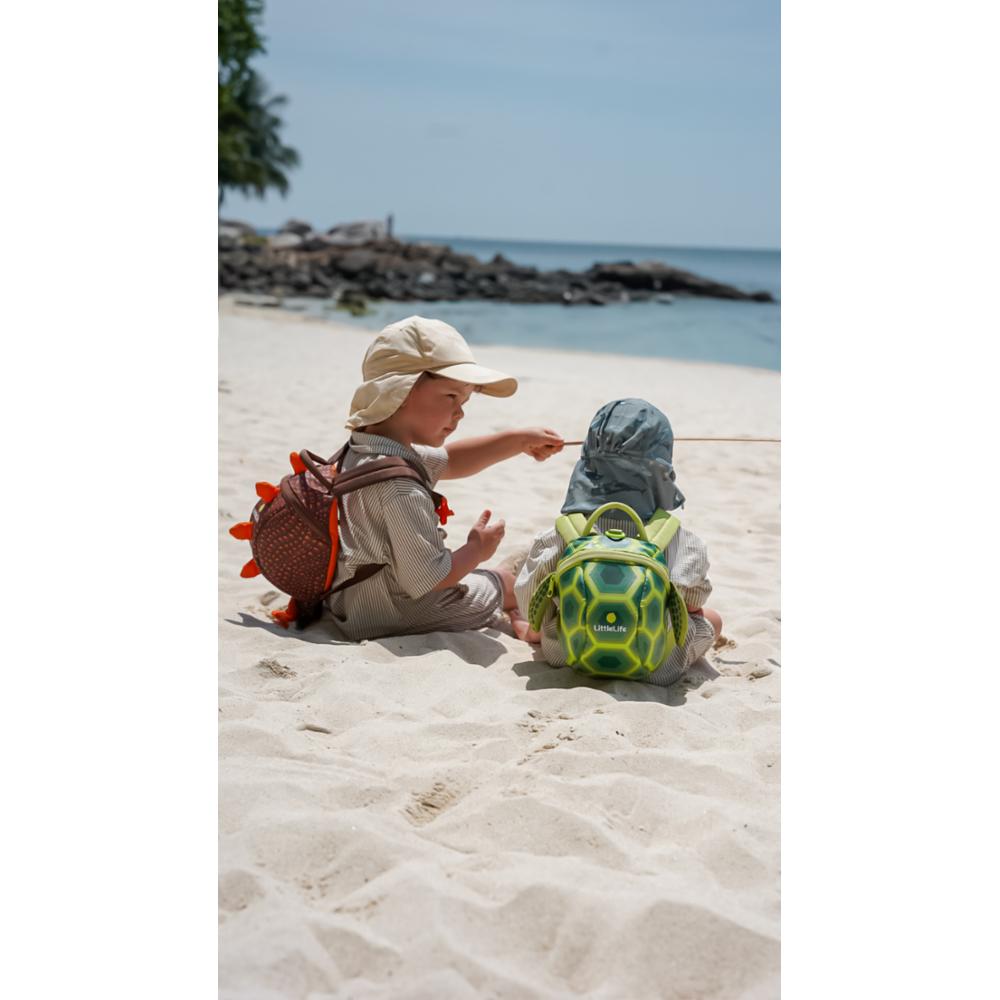 LittleLife Toddler Backpack with Rein - Turtle