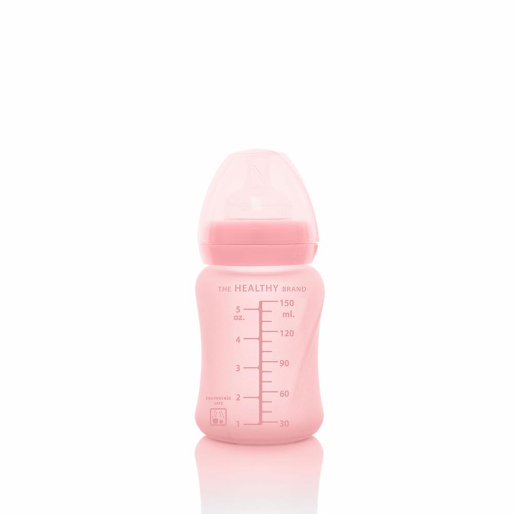 Everyday Baby Baby Glass Bottle 150 ml - Rose Pink