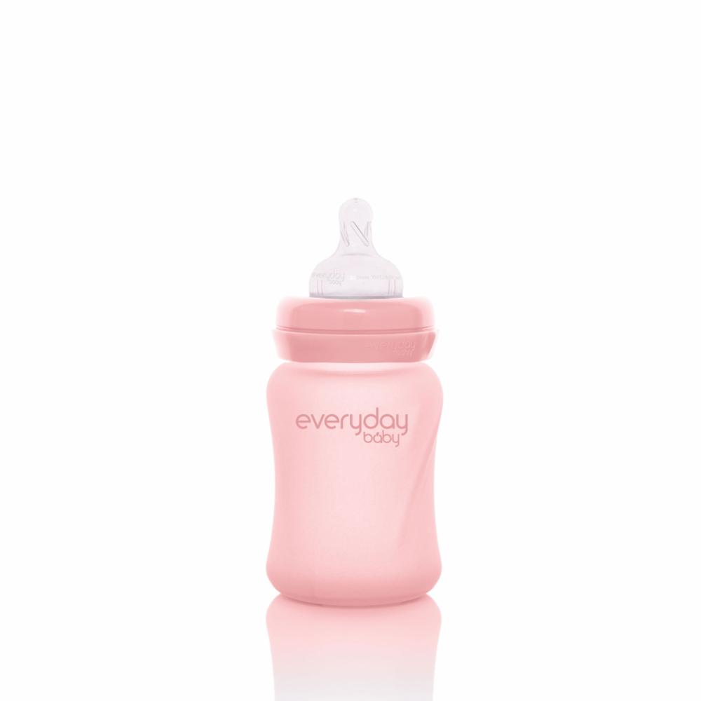 Everyday Baby Baby Glass Bottle 150 ml - Rose Pink