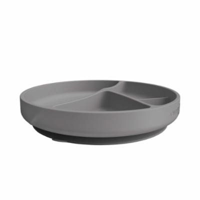 Everyday Baby Silicone Suction Plate - Quiet Gray