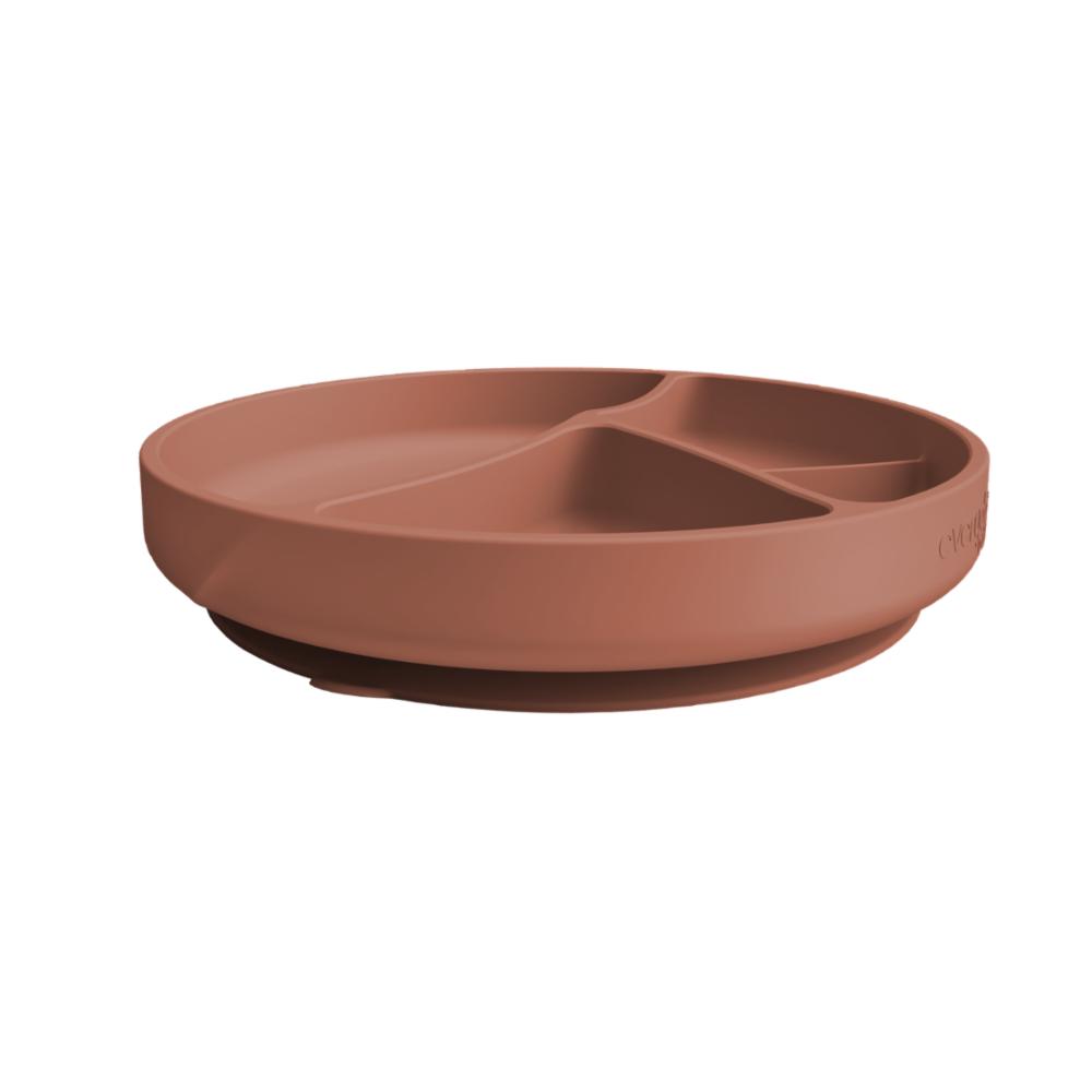 Everyday Baby Silicone Suction Plate - Nature Red