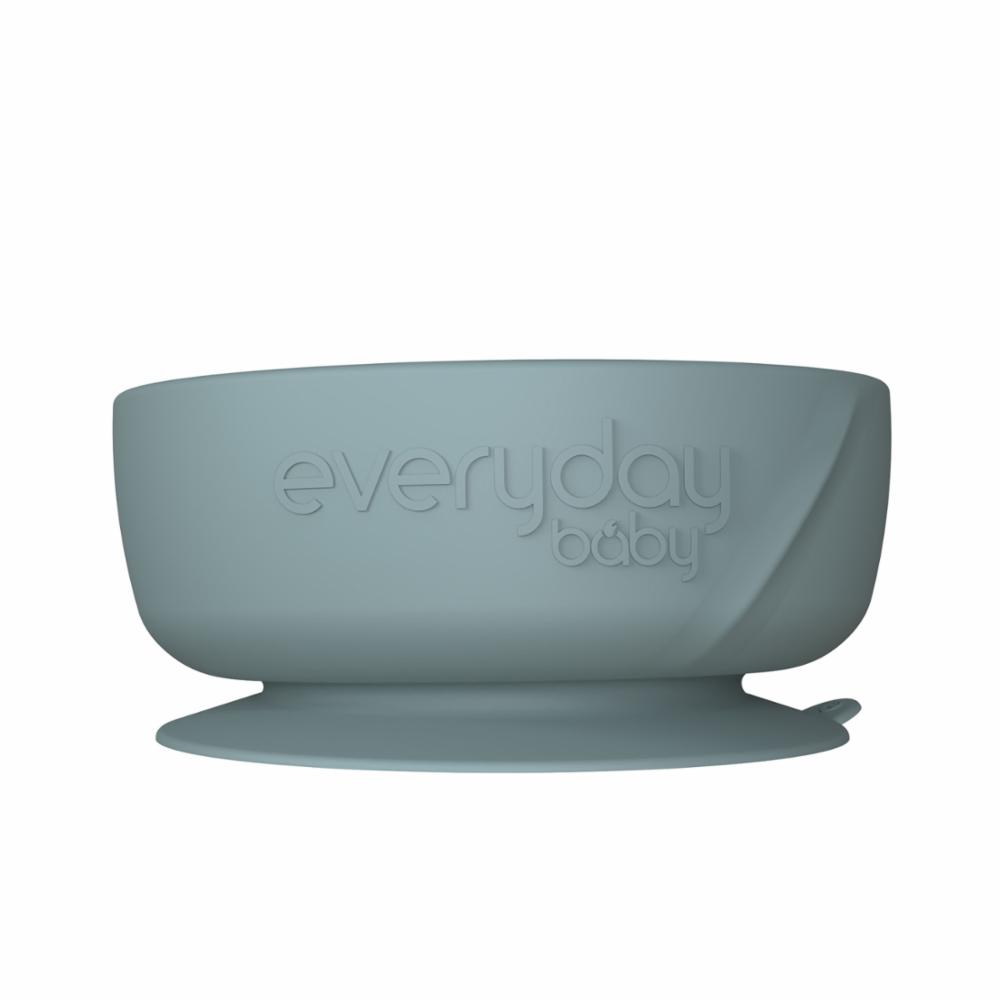 Everyday Baby Silikonikulho imukupilla - Harmony Green