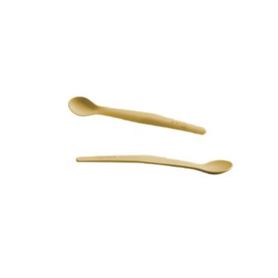 Everyday Baby Silicone Spoon 2-pack - Soft Yellow