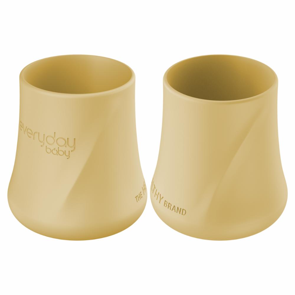 Everyday Baby Silikonimuki 2 kpl - Soft Yellow