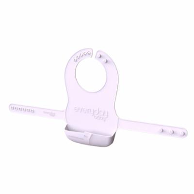 Everyday Baby Silicone Bib - Light Lavender