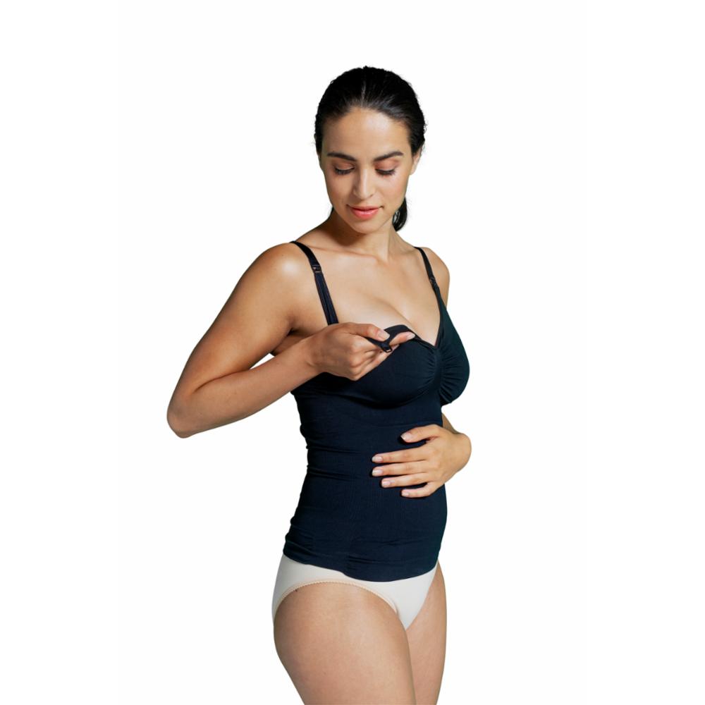 Carriwell Imetystoppi Cami - Musta - XL