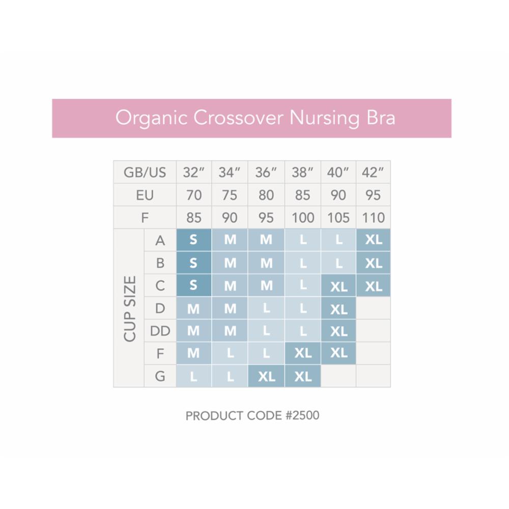 Carriwell Organic Crossover Imetysliivi - Musta - XL