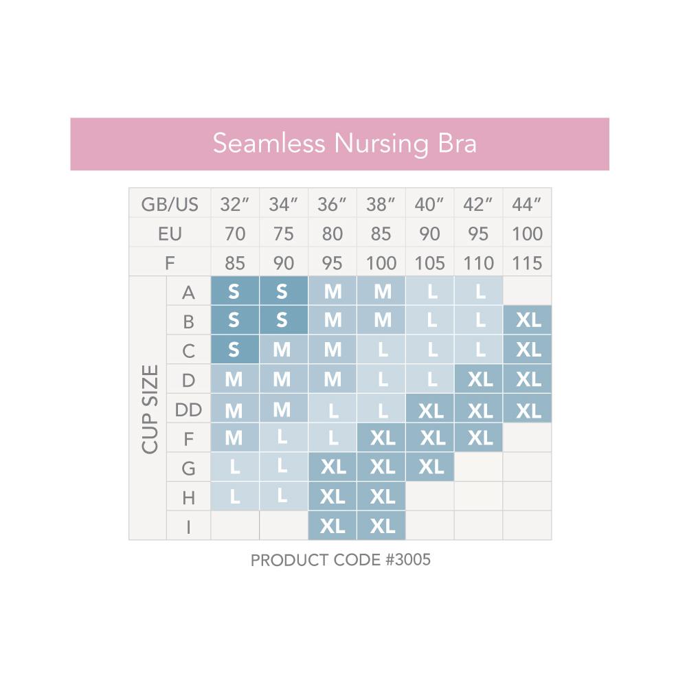 Carriwell Seamless Nursing Bra - White - L