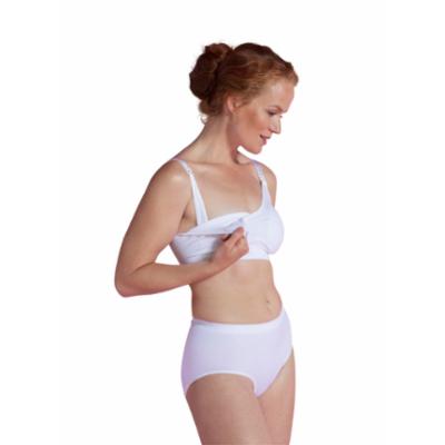 Carriwell Seamless Nursing Bra - White - M