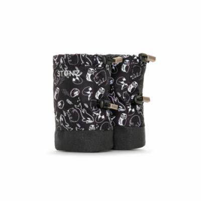 Stonz Booties - Neo Stonz Print Black - S