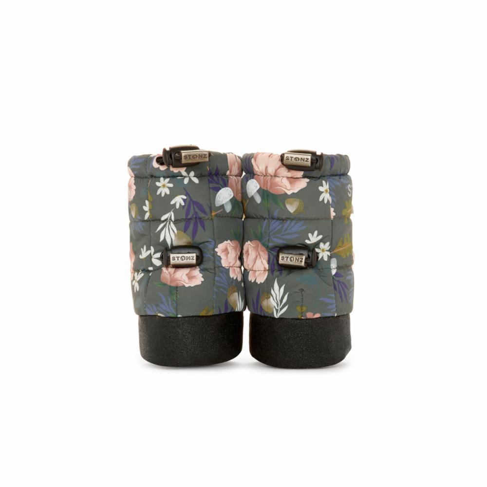 Stonz Puffer Booties - Woodland Flowers - S