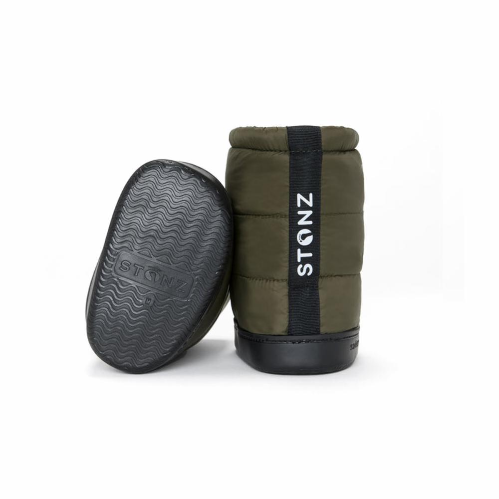 Stonz Puffer Booties - Pine - M