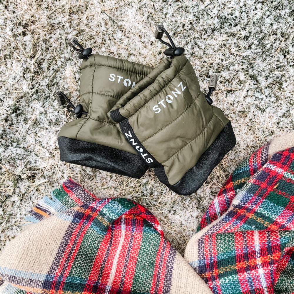 Stonz Puffer Booties - Pine - S