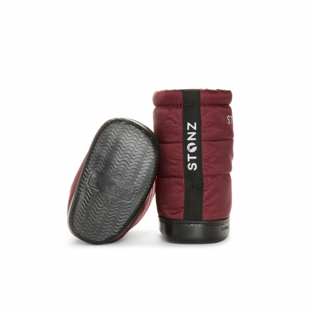 Stonz Puffer Booties - Ruby - M