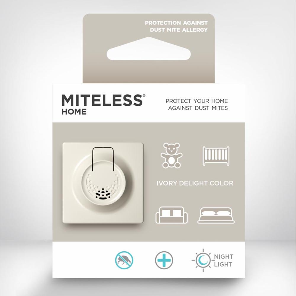 Miteless Home pölypunkkikarkoitin - Ivory Cream