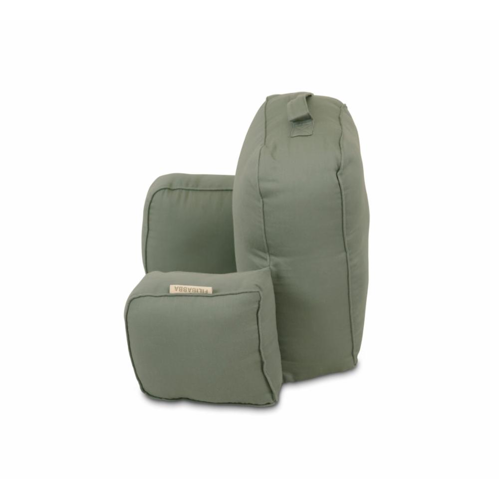 Filibabba Lastenvaunutyyny Gry - Moss Green