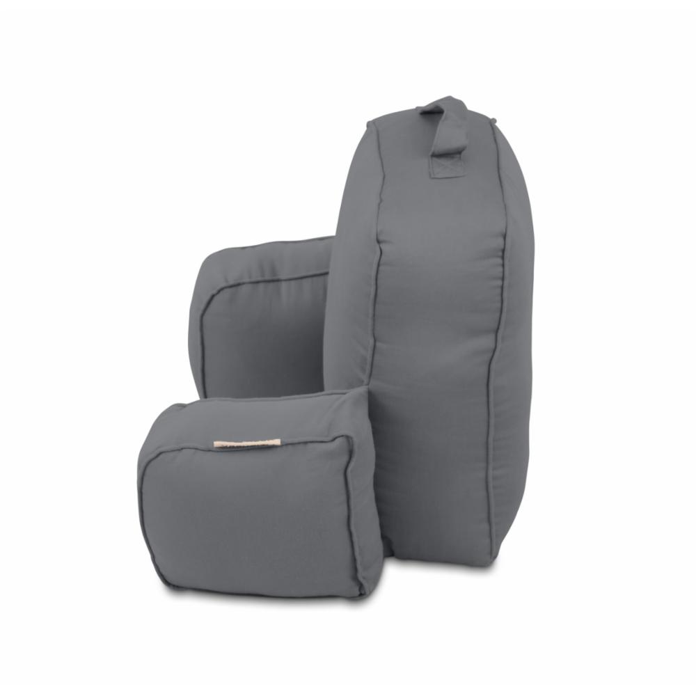 Filibabba Lastenvaunutyyny Gry - Stone Grey