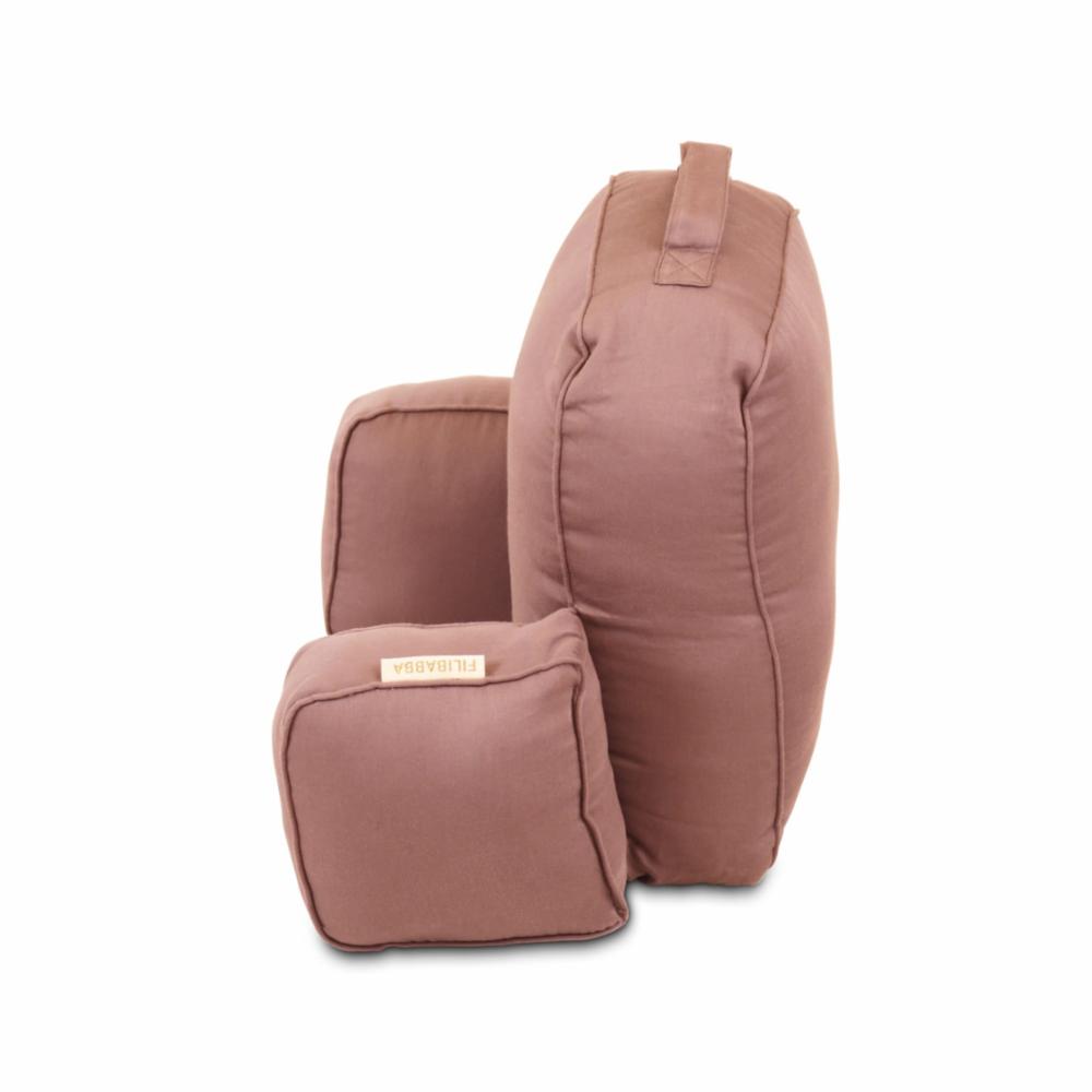 Filibabba Lastenvaunutyyny Gry - Blush Pink