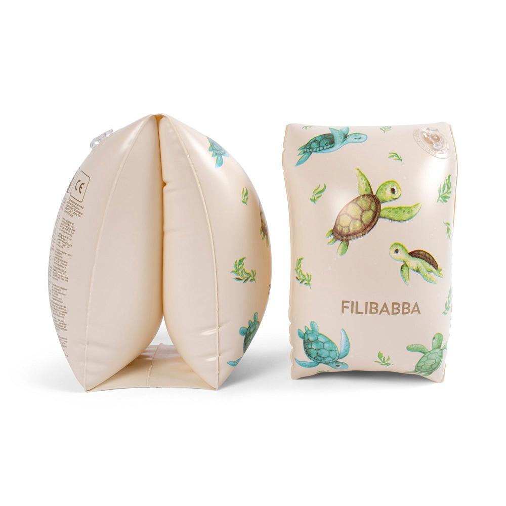 Filibabba Käsikelluke Alfie - Beige Kilpikonnat