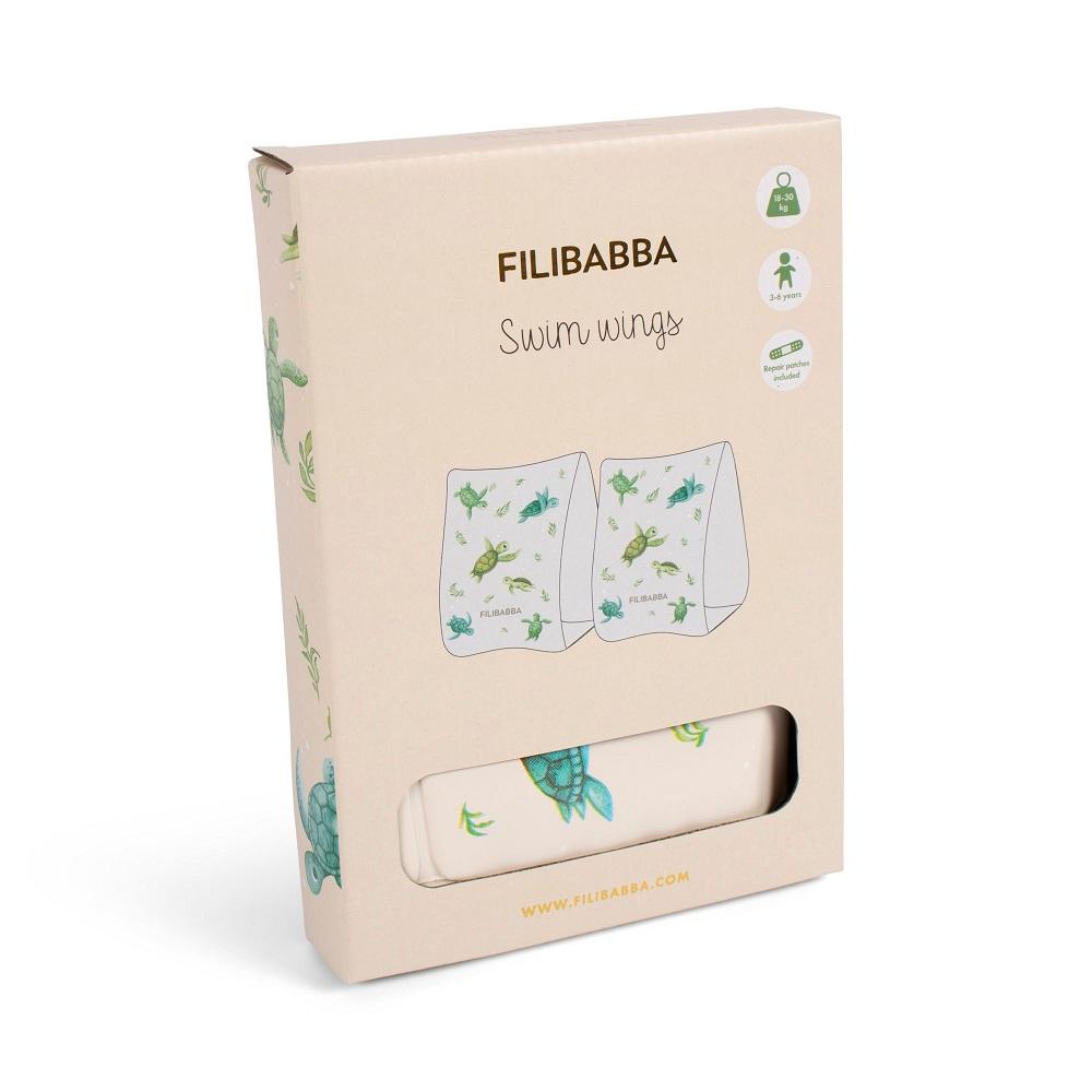 Filibabba Käsikelluke Alfie - Beige Kilpikonnat