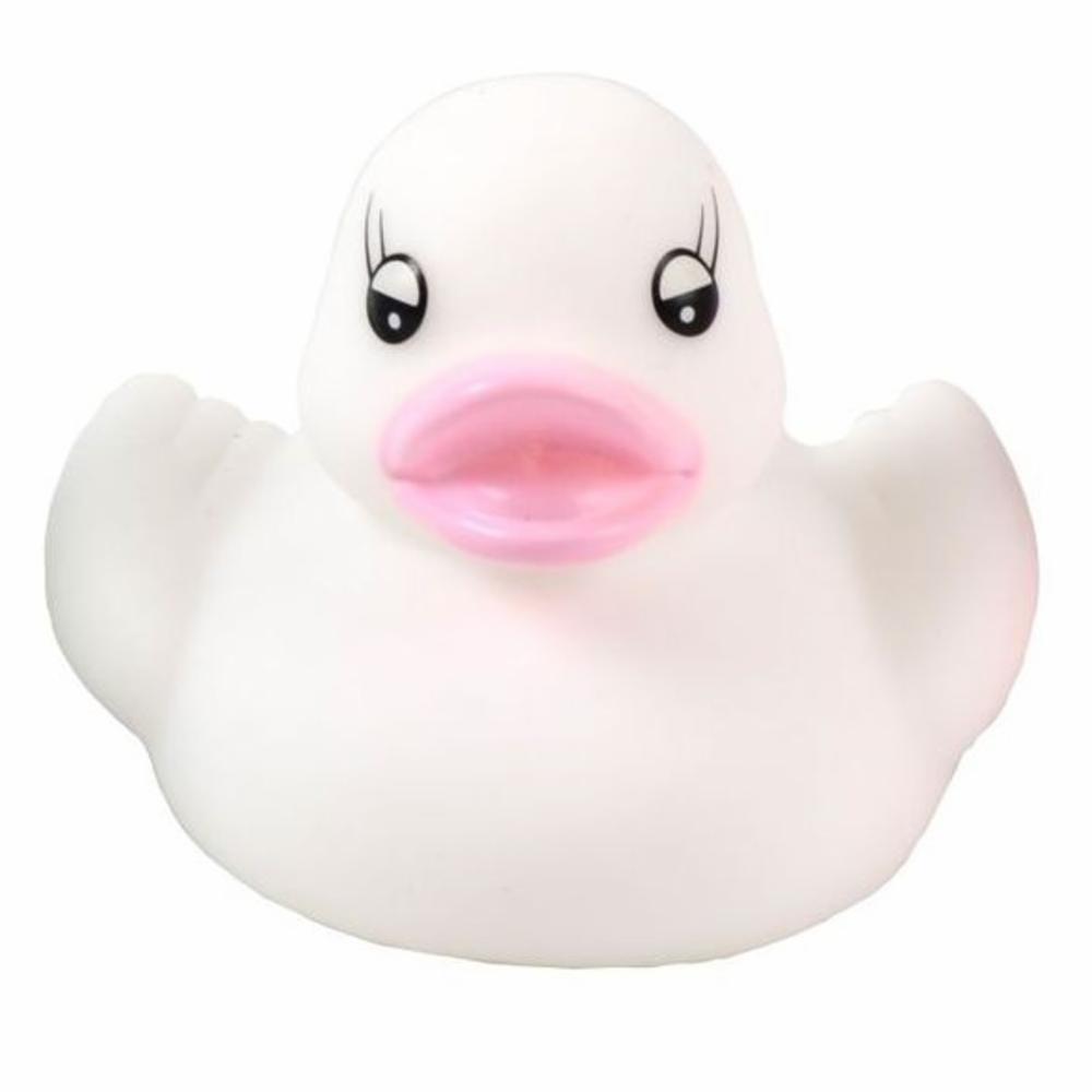 Kylpylelu Ankka valolla, VALKOINEN