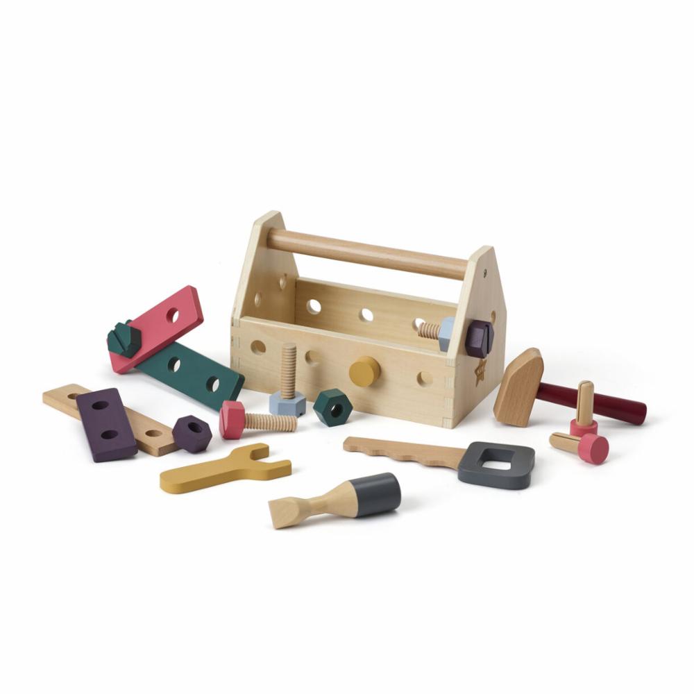 Kids Concept Työkalulaatikko Puu - Natur