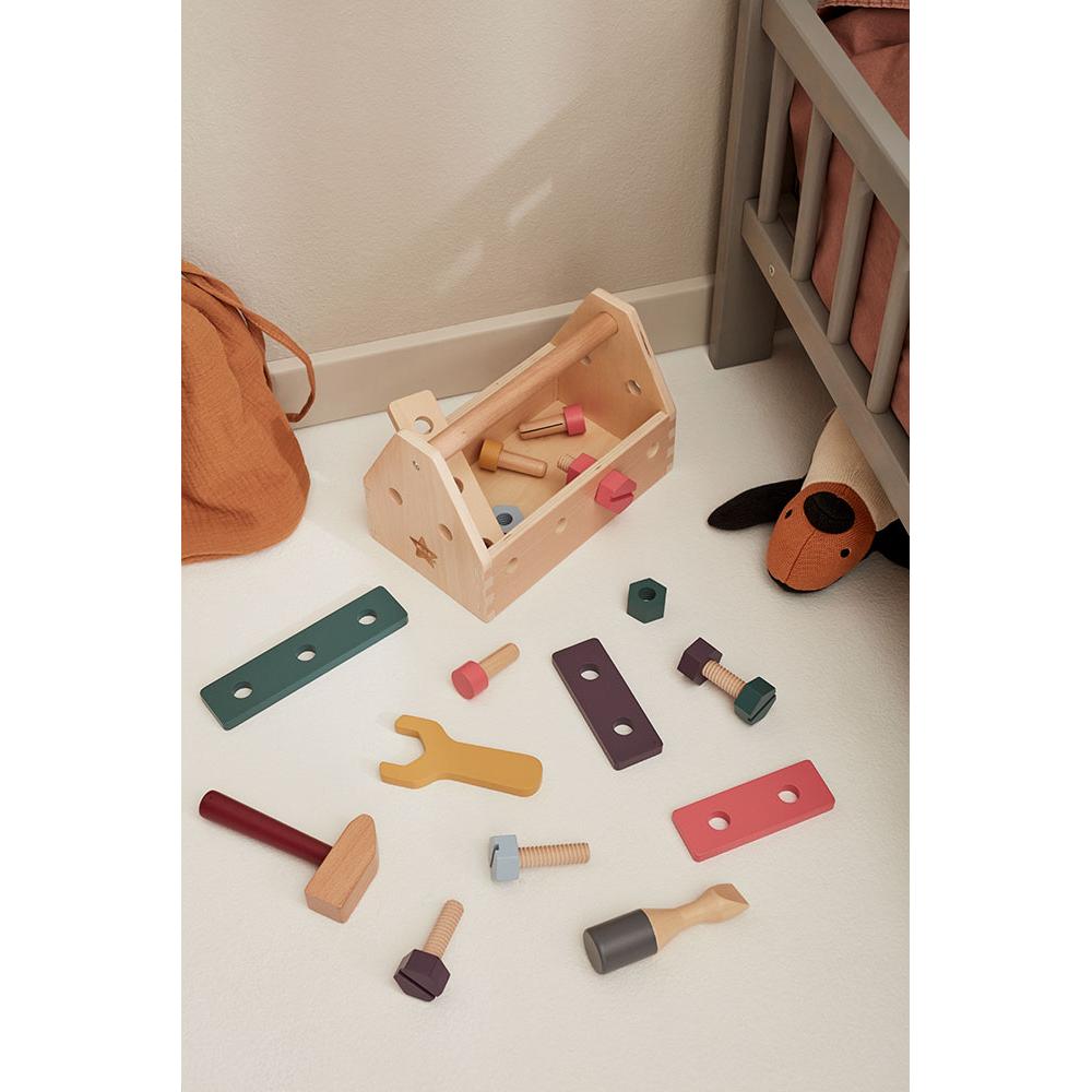 Kids Concept Työkalulaatikko Puu - Natur