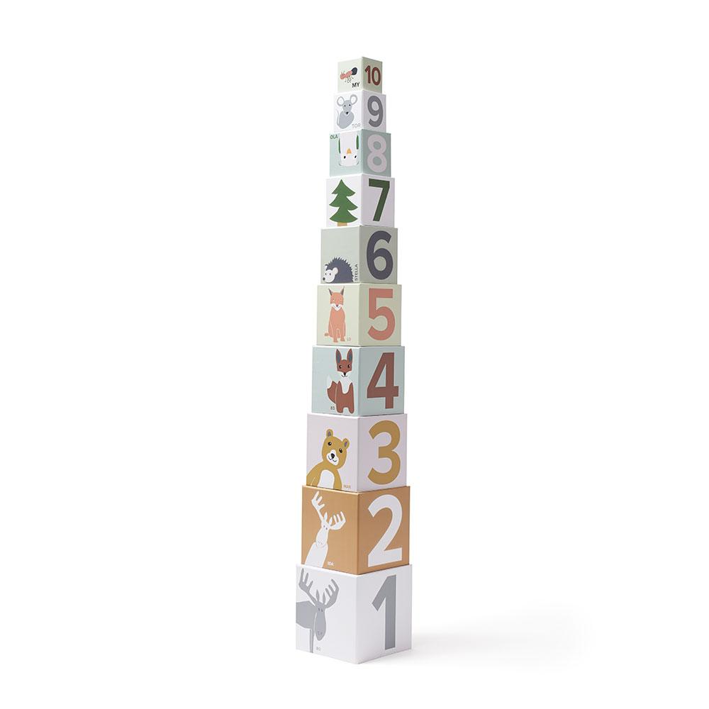 Kids Concept Pahvikuutiot Edvin 10-pak